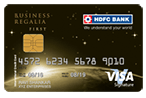 Business Regalia First Credit Card